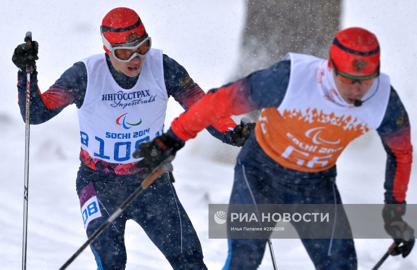 Паралимпиада 2014. Лыжные гонки. Мужчины. Спринт