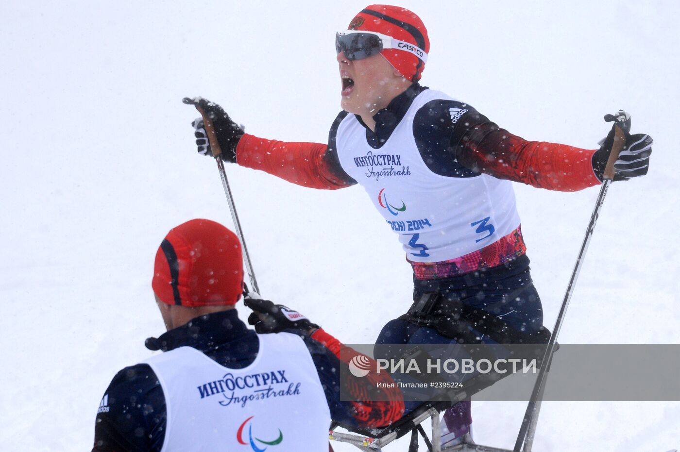 Паралимпиада 2014. Лыжные гонки. Мужчины. Спринт