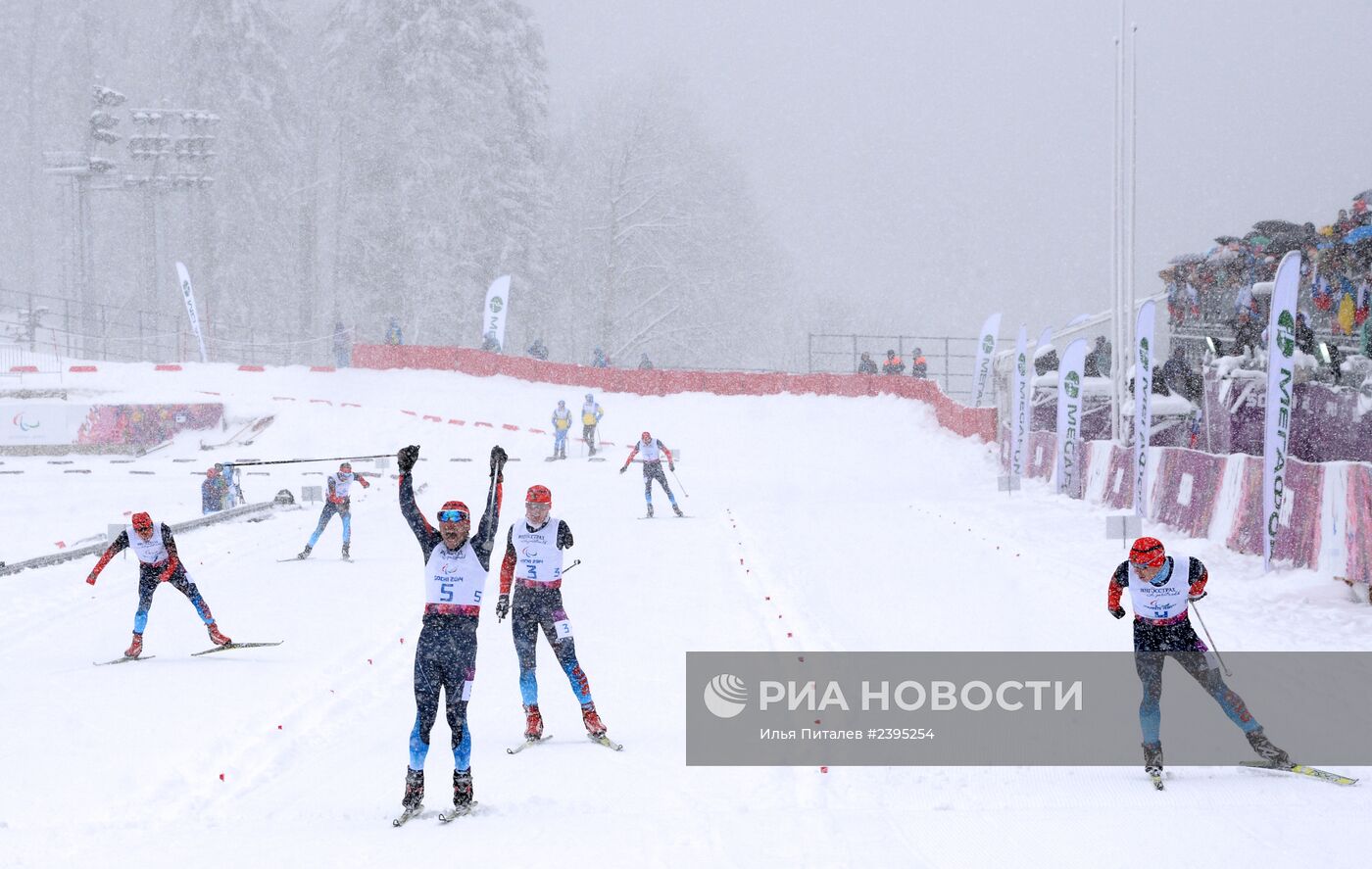Паралимпиада 2014. Лыжные гонки. Мужчины. Спринт