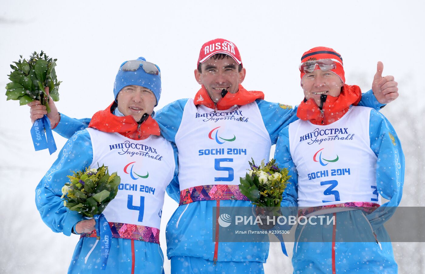 Паралимпиада 2014. Лыжные гонки. Мужчины. Спринт