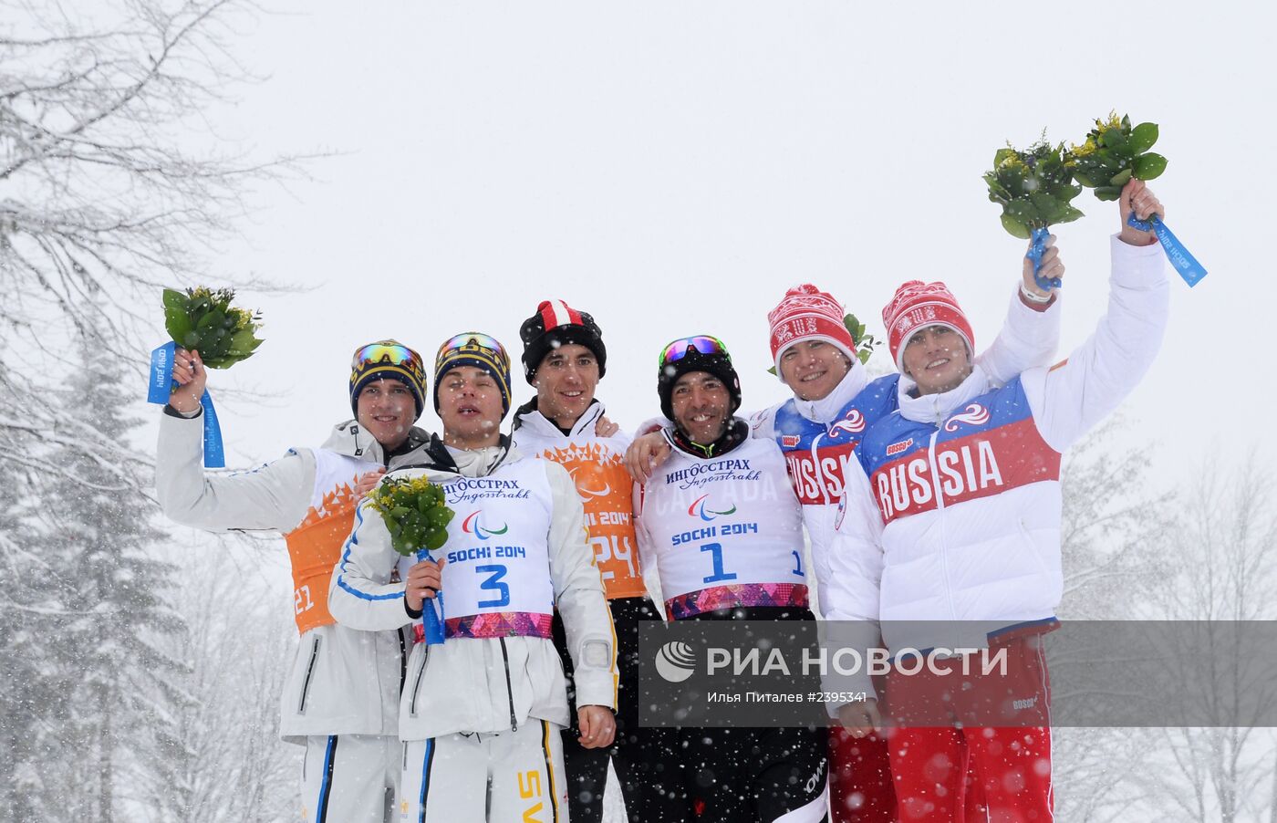 Паралимпиада 2014. Лыжные гонки. Мужчины. Спринт