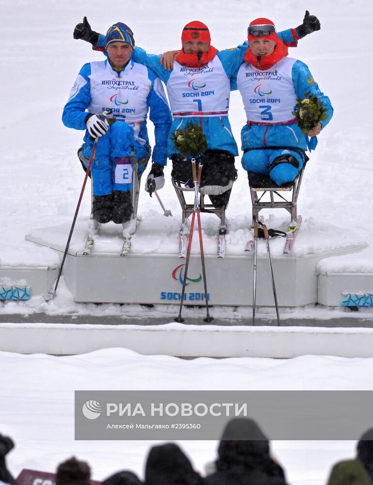 Паралимпиада 2014. Лыжные гонки. Мужчины. Спринт