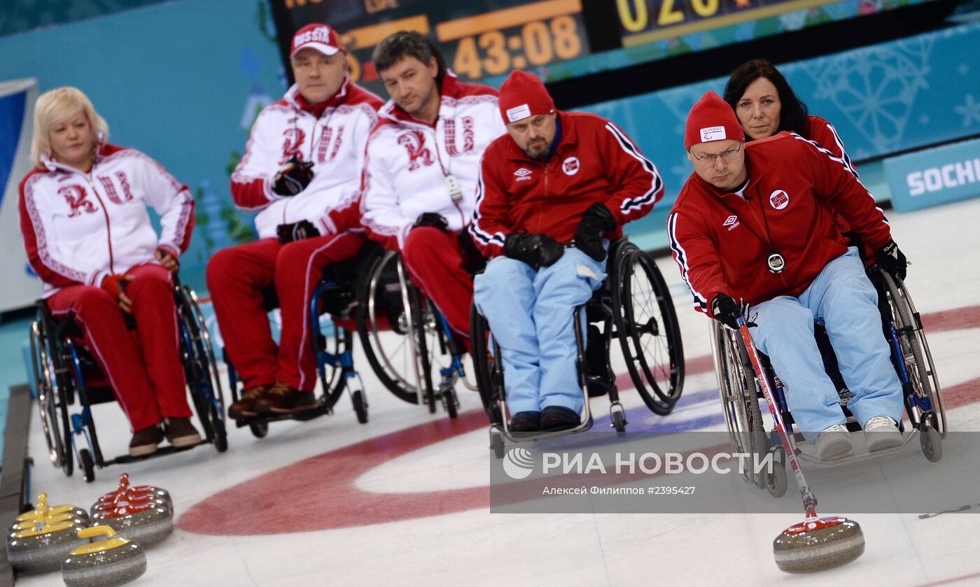 Паралимпиада 2014. Керлинг. Пятый день