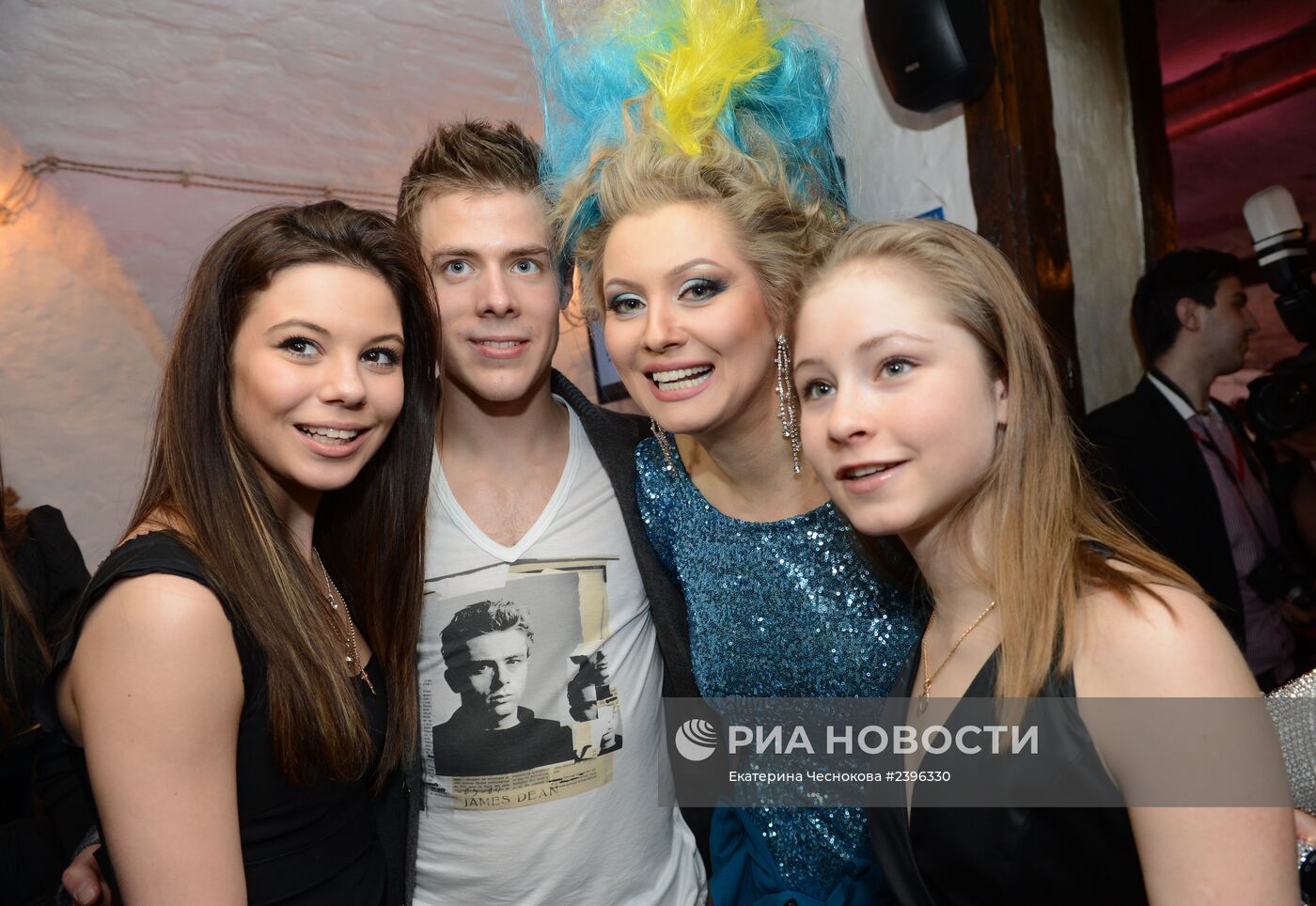 Afterparty чемпионов сочинской Олимпиады в Москве