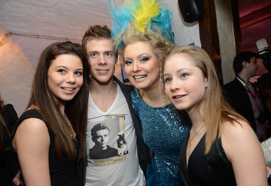 Afterparty чемпионов сочинской Олимпиады в Москве