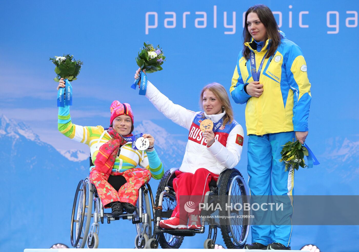 Паралимпиада 2014. Церемония награждения. Седьмой день