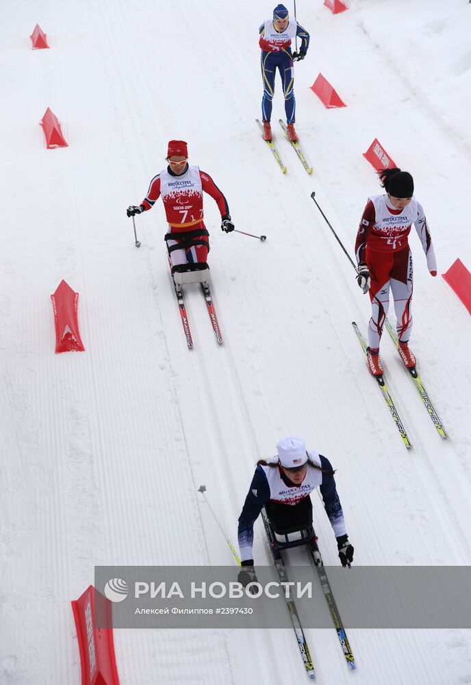 Паралимпиада 2014. Лыжные гонки. Смешанная эстафета