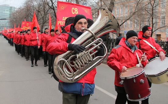 Акция "Марш братства и гражданского сопротивления" в Москве