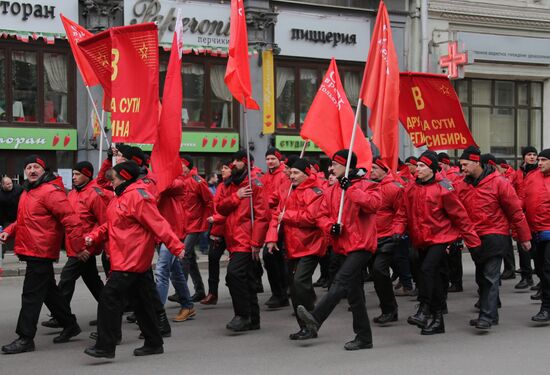 Акция "Марш братства и гражданского сопротивления" в Москве