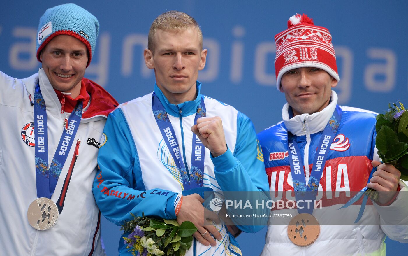 Паралимпиада 2014. Церемония награждения. Восьмой день