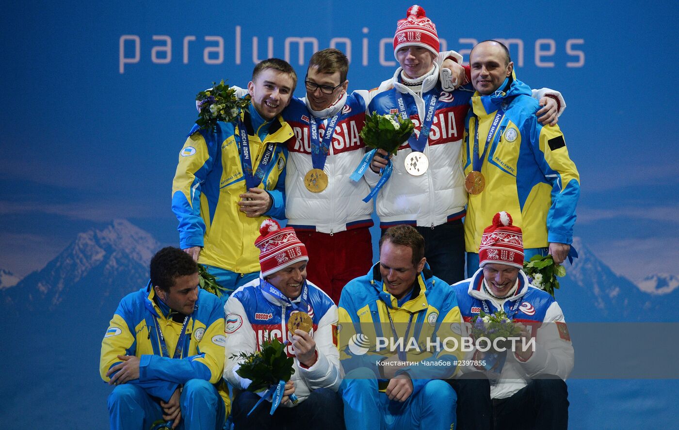 Паралимпиада 2014. Церемония награждения. Восьмой день