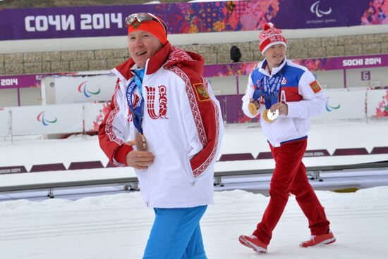 Паралимпиада 2014. Сборная России по лыжным гонкам и биатлону