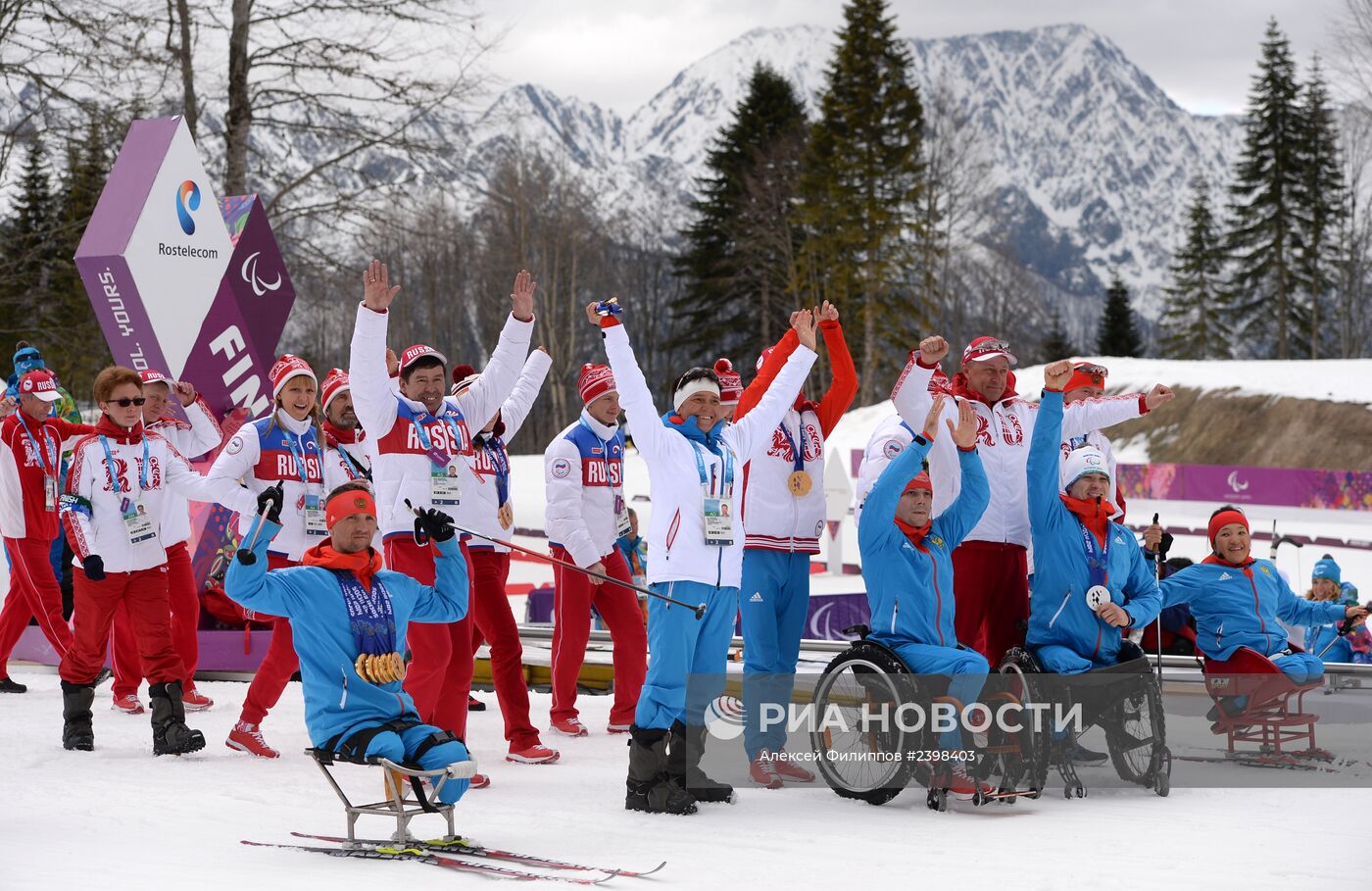 Паралимпиада 2014. Сборная России по лыжным гонкам и биатлону