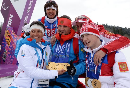 Паралимпиада 2014. Сборная России по лыжным гонкам и биатлону