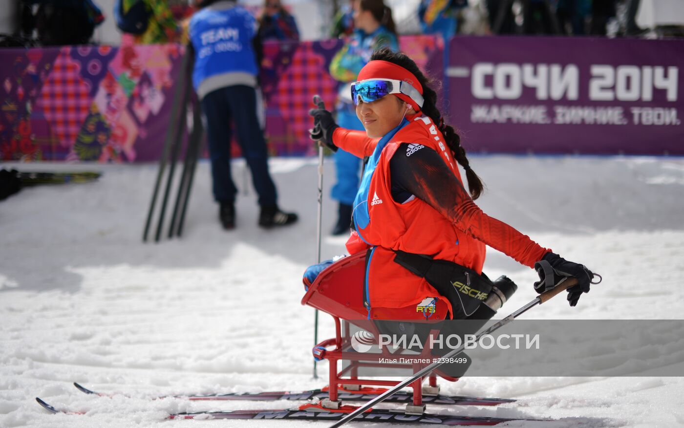 Паралимпиада 2014. Лыжные гонки. Женщины. 5 км
