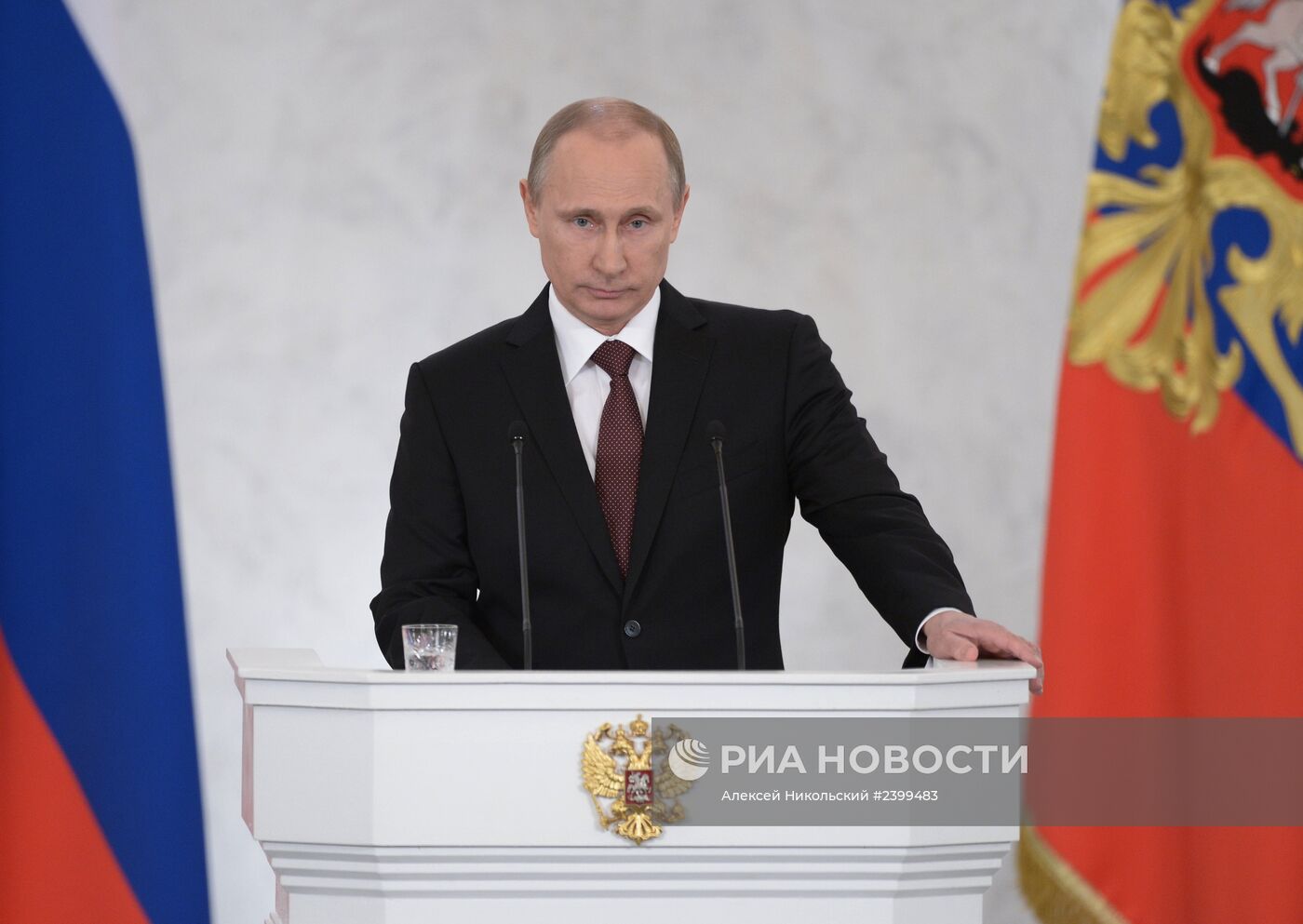 Выступление В.Путина по вопросу принятия Крыма в состав России