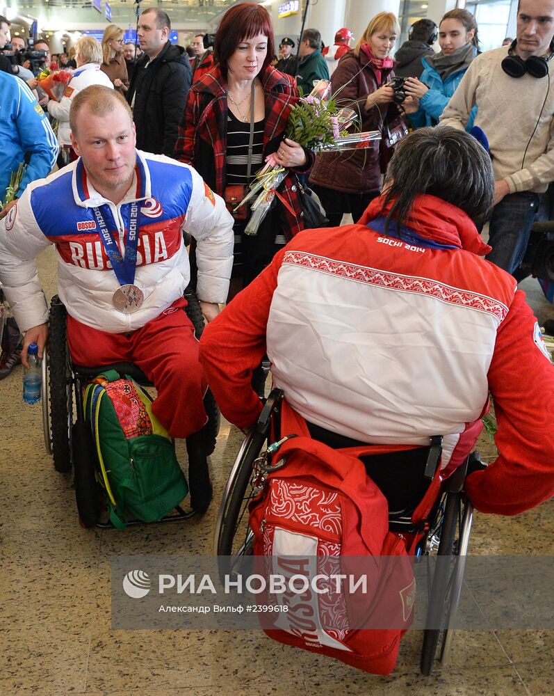 Встреча медалистов Паралимпийских игр в Москве | РИА Новости Медиабанк