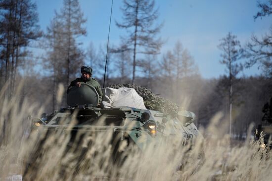 Учения войск ПВО Восточного военного округа