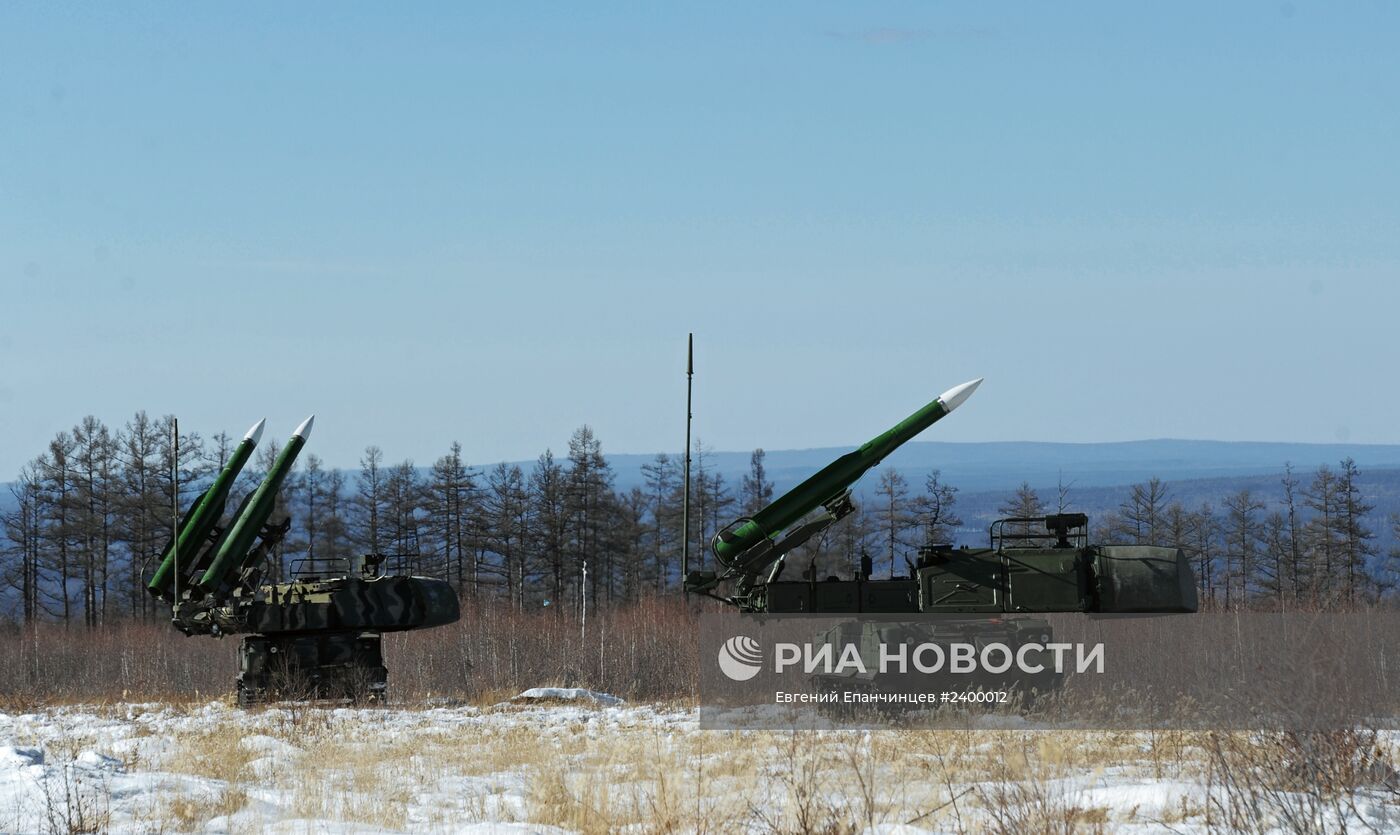 Учения войск ПВО Восточного военного округа