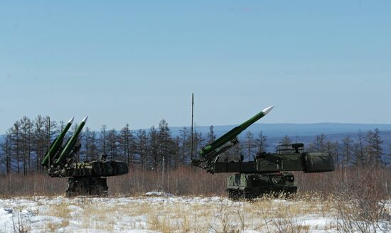 Учения войск ПВО Восточного военного округа