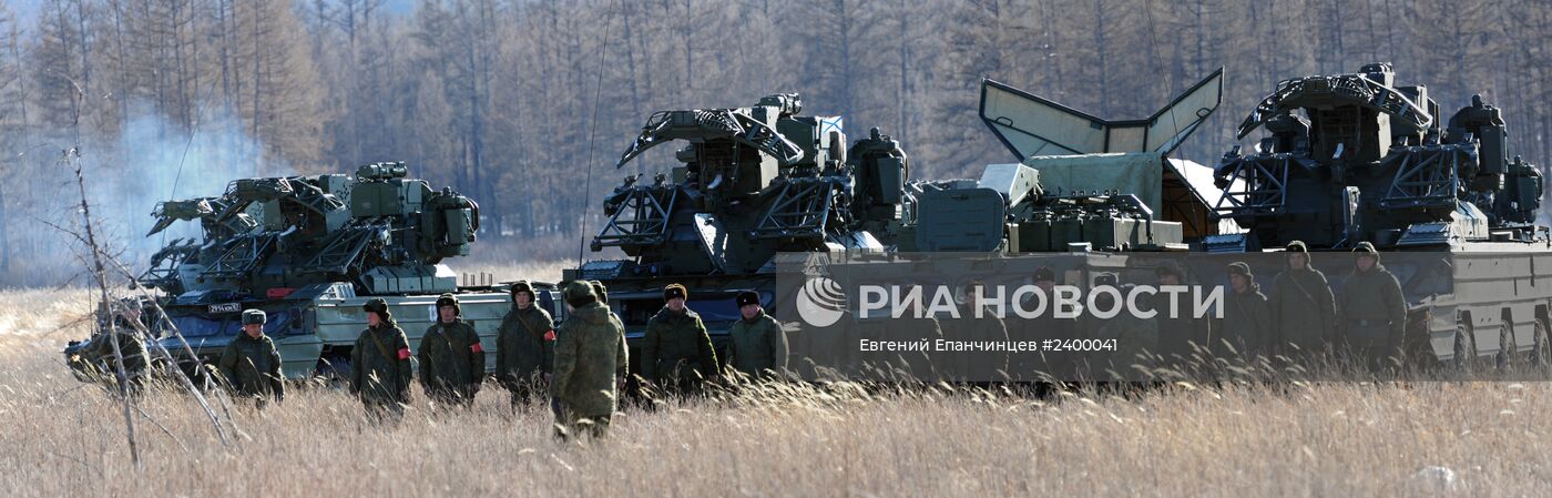 Учения войск ПВО Восточного военного округа