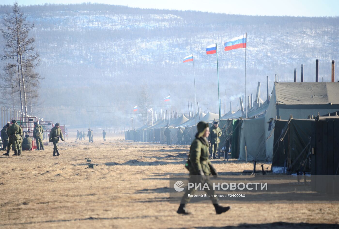 Учения войск ПВО Восточного военного округа