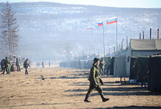 Учения войск ПВО Восточного военного округа