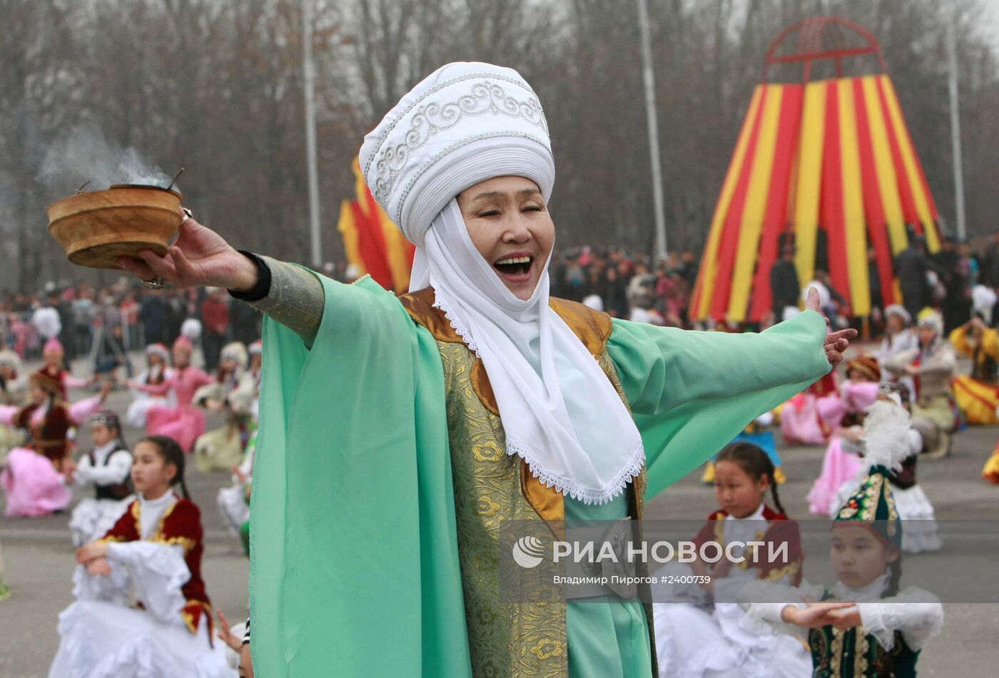 Праздник весны Навруз в Бишкеке