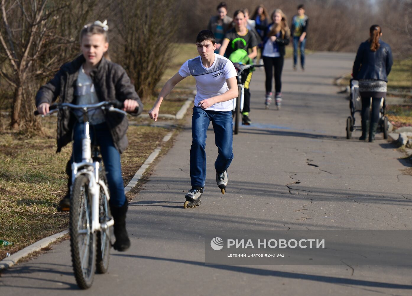 Теплая погода в Москве