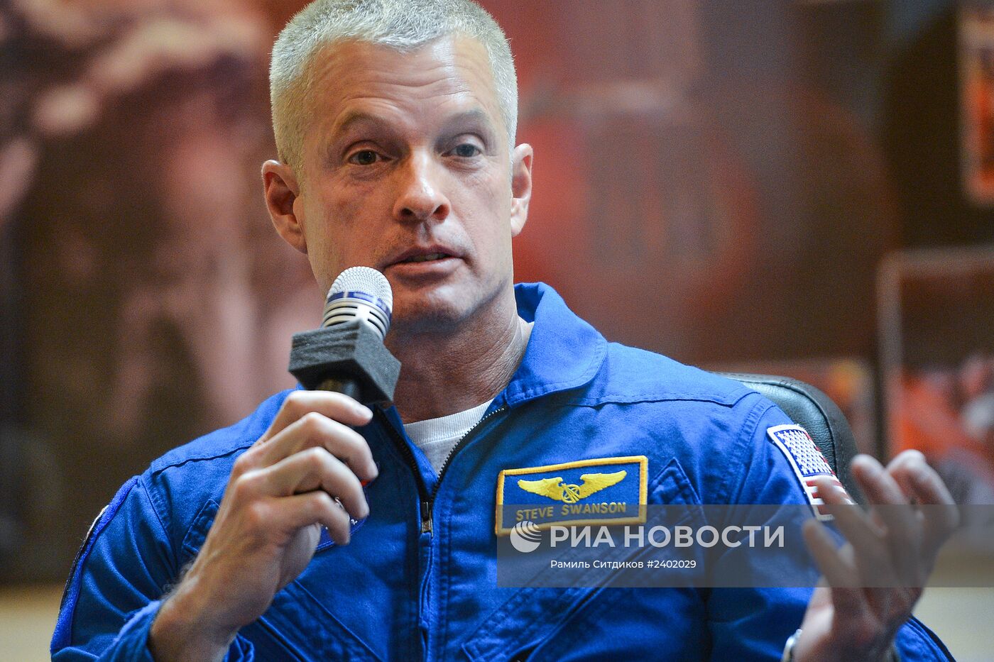 Открытая пресс-конференция экипажа ТПК "Союз ТМА-12М"