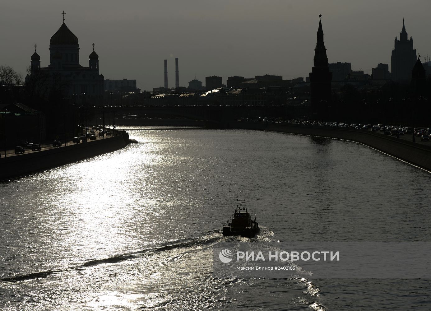 Теплая погода в Москве