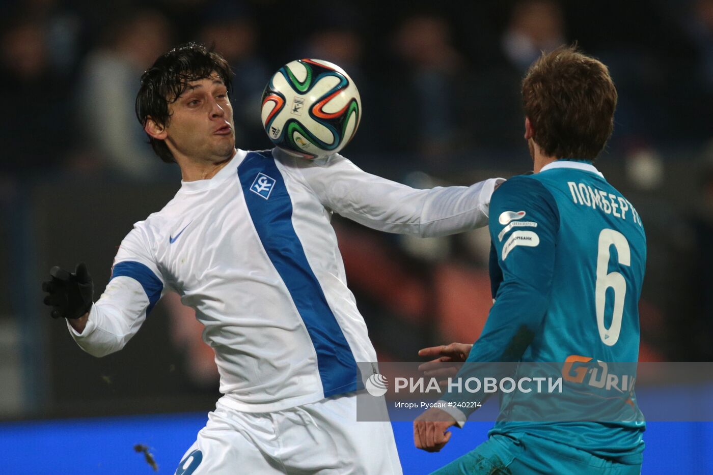 Футбол. РФПЛ. Матч "Зенит" - "Крылья Советов"