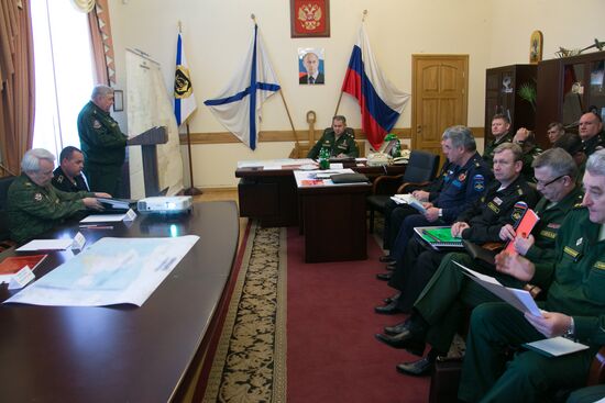 Министр обороны РФ Сергей Шойгу посетил Крым