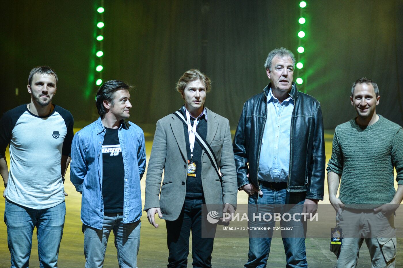 Репетиция шоу Top Gear Live