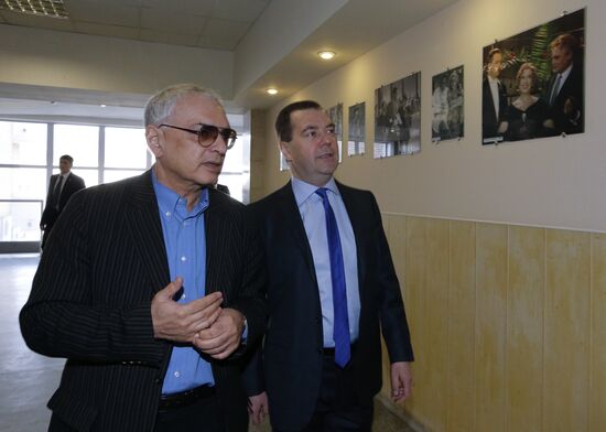 Посещение Д.Медведевым киноконцерна "Мосфильм"