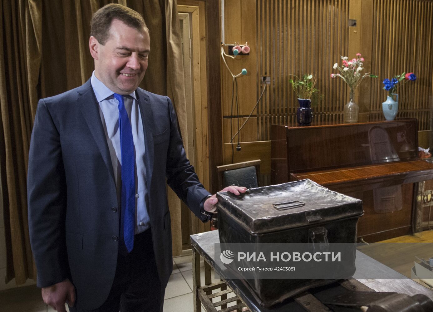 Посещение Д.Медведевым киноконцерна "Мосфильм"