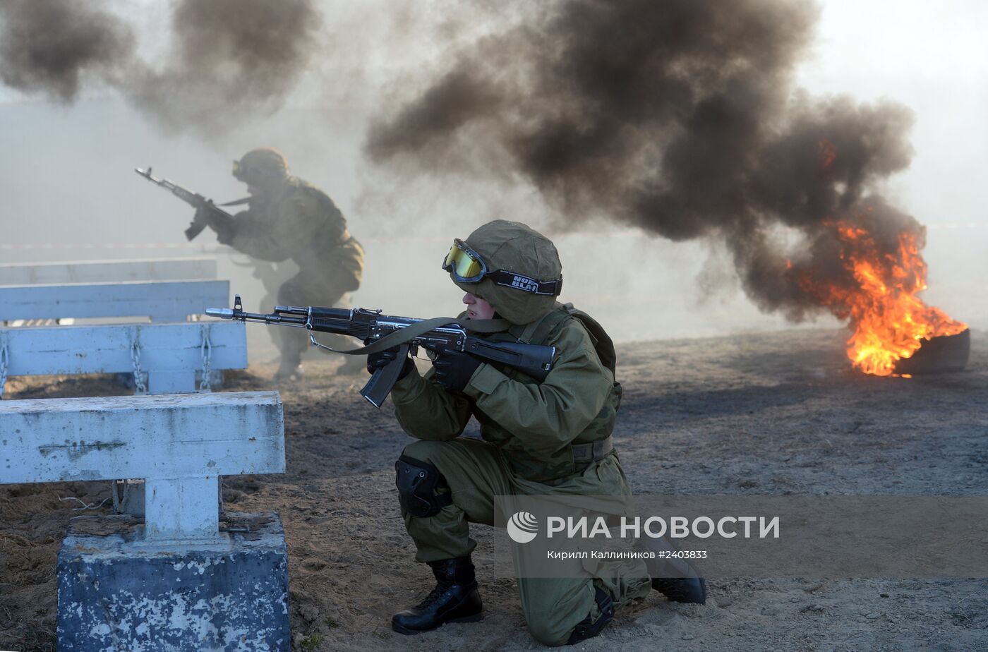 Комплексные занятия МВД России