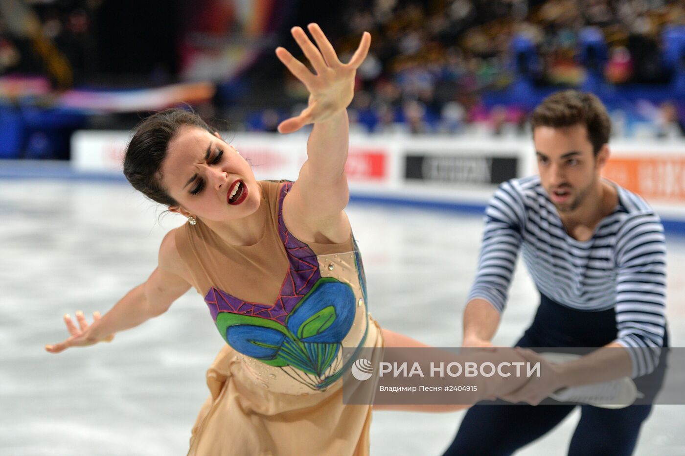 Фигурное катание. Чемпионат мира. Танцы на льду. Произвольная программа