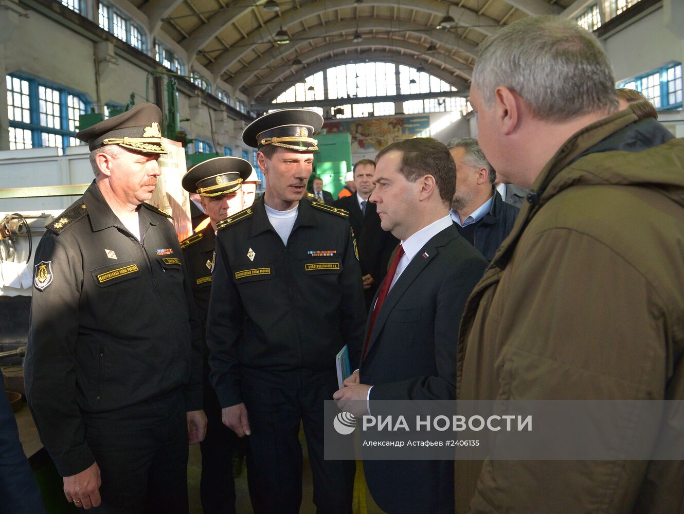 Рабочая поездка Д.Медведева в Крым