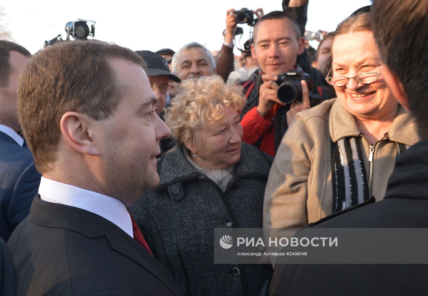 Рабочая поездка Д.Медведева в Крым