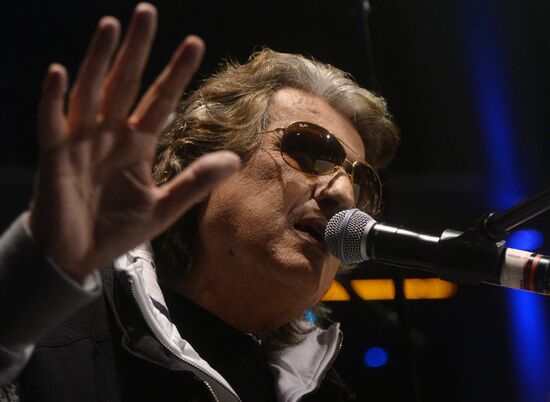 Репетиция юбилейного концерта Тото Кутуньо