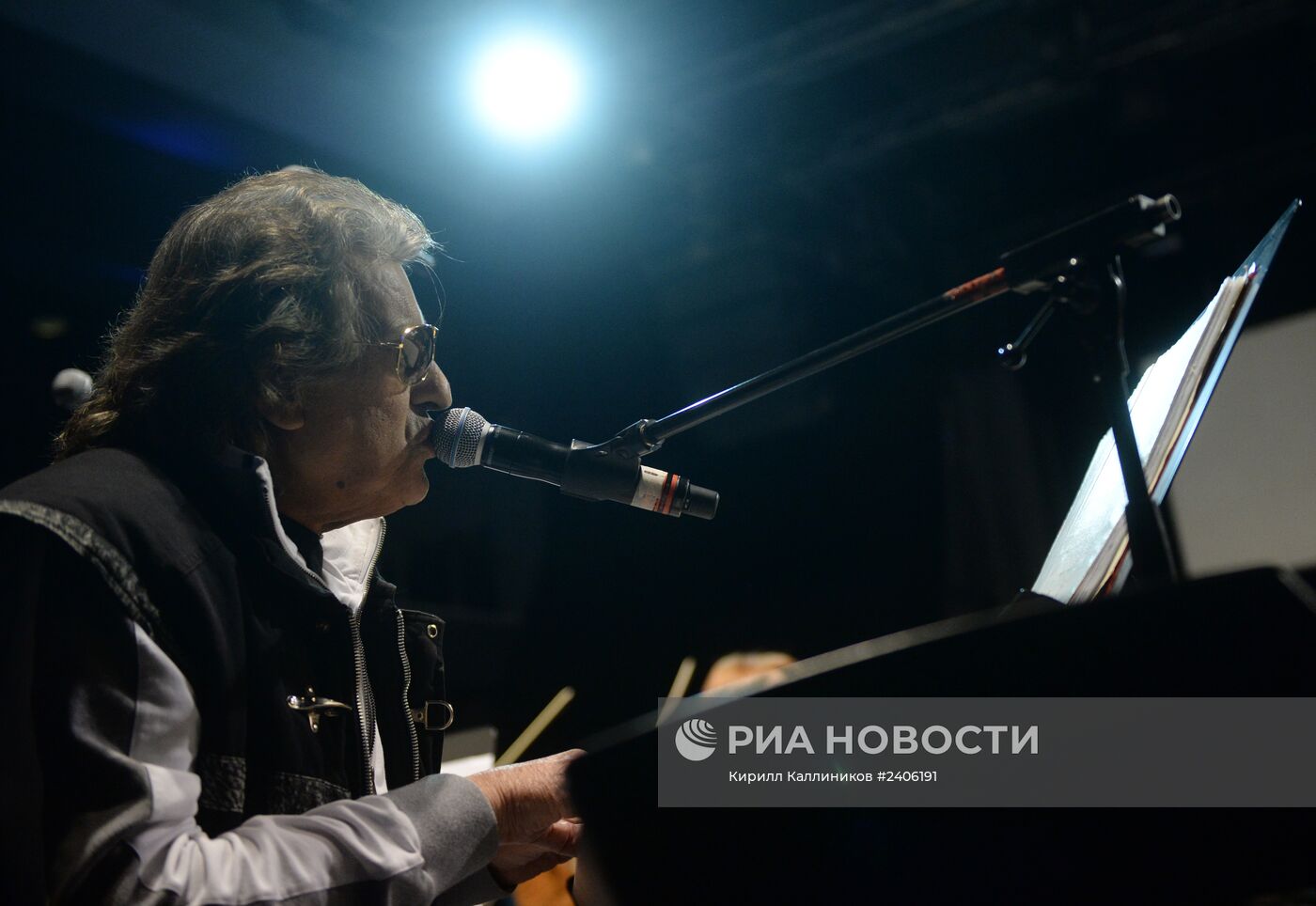 Репетиция юбилейного концерта Тото Кутуньо