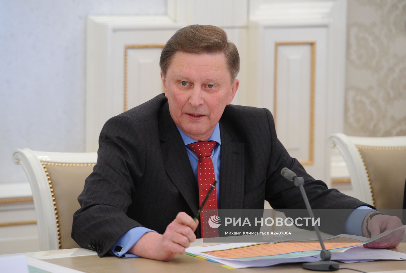 Президент Лиги ВТБ С.Иванов встретился с журналистами
