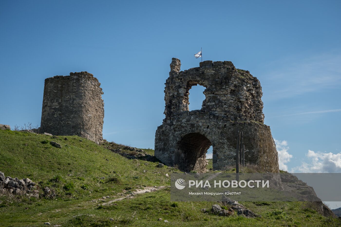 Крепость Каламита в Инкермане Инкерманский завод марочных вин в Крыму