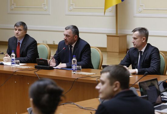Пресс-конференция в Киеве о предварительных итогах расследования "дела о снайперах" на Майдане