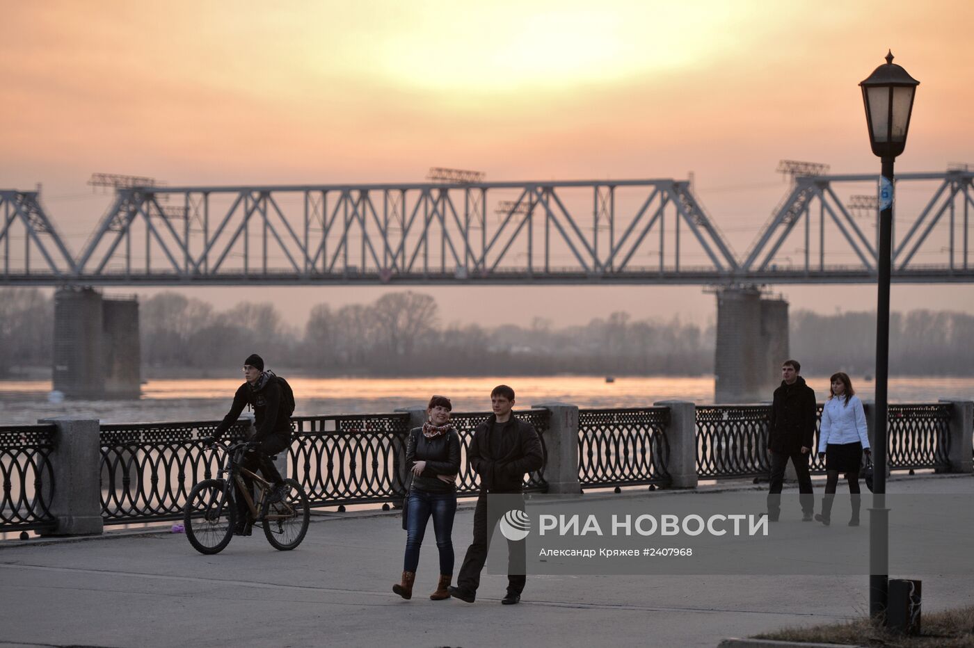 Весна в Новосибирске
