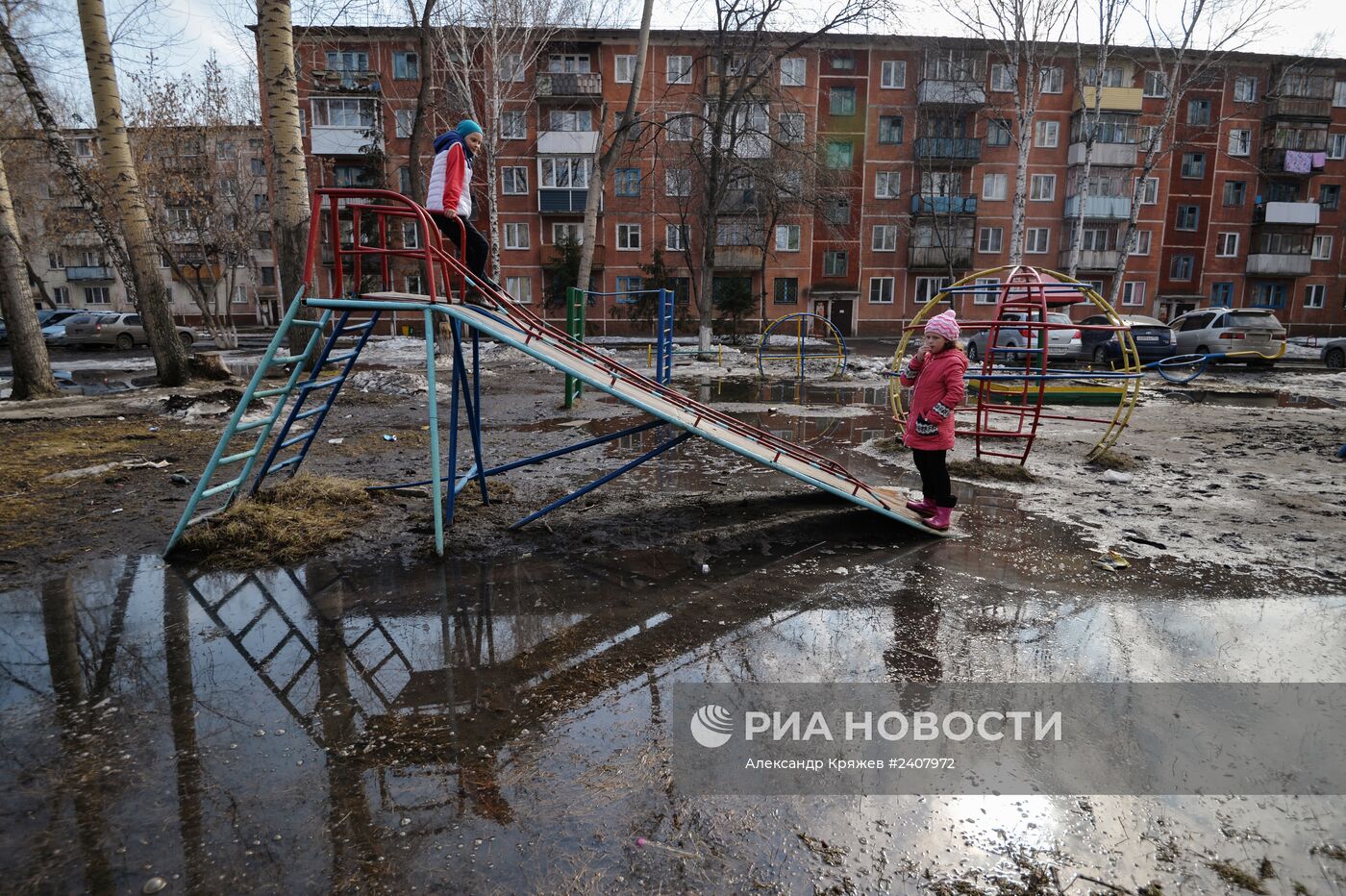 Весна в Новосибирске