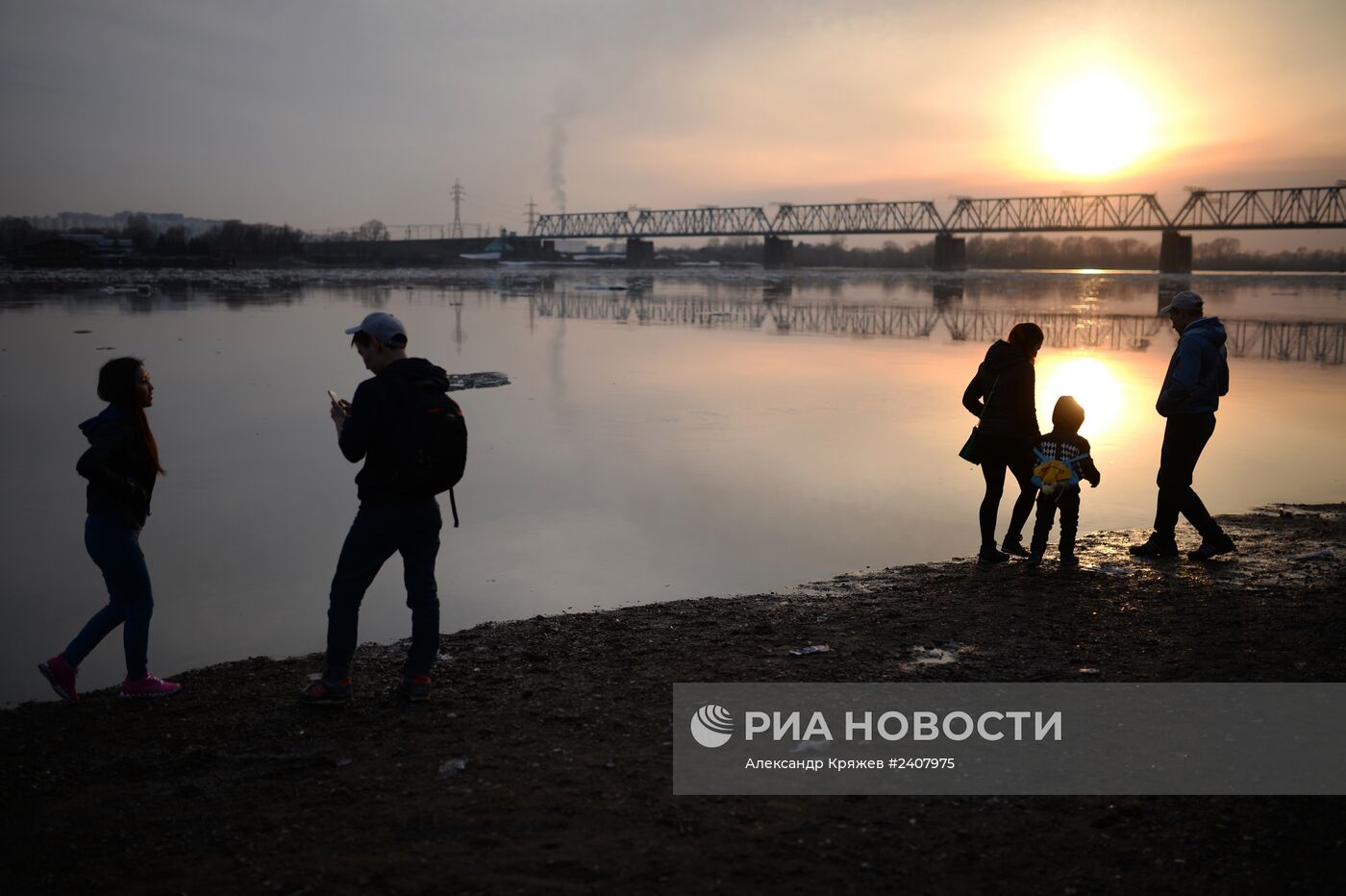 Весна в Новосибирске