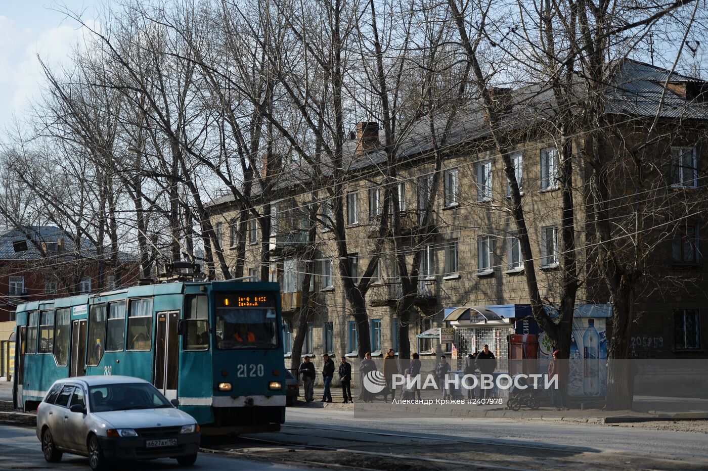 Весна в Новосибирске