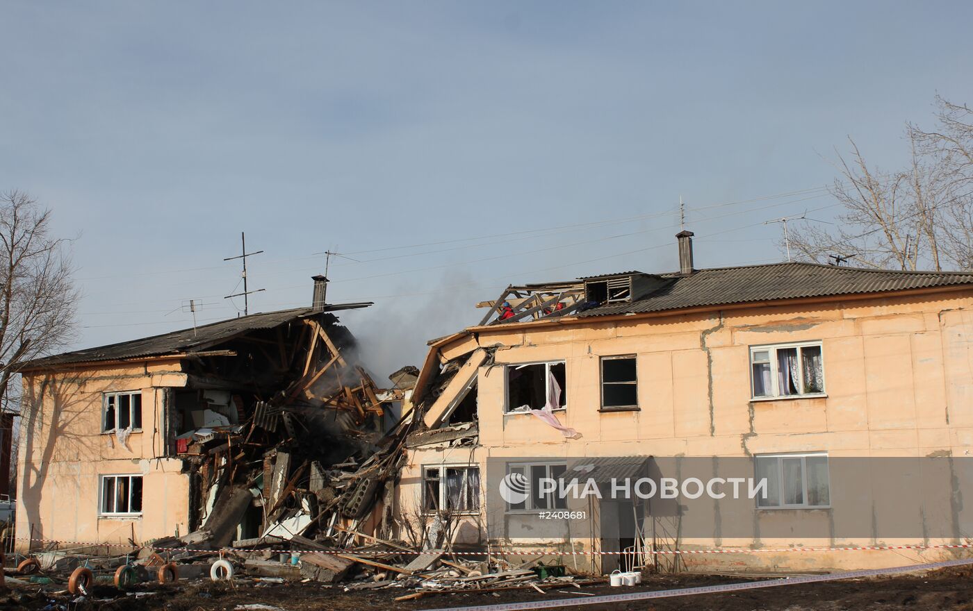 Взрыв бытового газа в жилом доме в Омской области